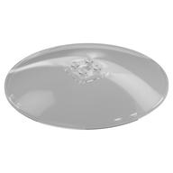 Dish 10 x 10 Inverted (Radar) with Hollow Studs (Trans-Clear)