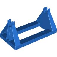 Duplo Train Tipper Holder 4 x 8 (Skip Holder) (Blue)