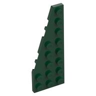 Wedge Plate 8 x 3, 22° Left (Dark Green)