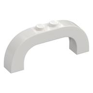 Brick Arch 1 x 6 x 2 Curved Top (White)