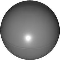 Ball, Hard Plastic, 51mm (approx. 6 studs diameter) (Dark Bluish Gray)