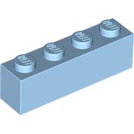 Brick 1 x 4 (Pastel Blue)