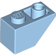Brick Sloped Inverted 45° 2 x 1 (Pastel Blue)