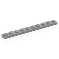 Plate 1 x 10 (Light Bluish Gray)