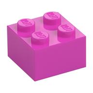 Brick 2 x 2 (Dark Pink)