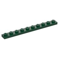 Plate 1 x 10 (Dark Green)