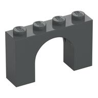 Brick Arch 1 x 4 x 2 (Dark Bluish Gray)