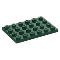 Plate 4 x 6 (Dark Green)