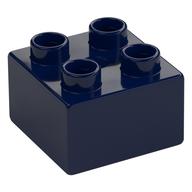 Duplo Brick 2 x 2 (Dark Blue)