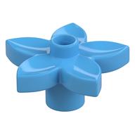Duplo Plant, Flower with 1 Top Stud (Medium Blue)