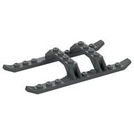 Helicopter Skid Rails 12 x 6 (Dark Bluish Gray)