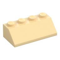 Brick Sloped 45° 2 x 4 (Tan)