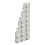 Wedge Plate 8 x 3, 22° Left (White)