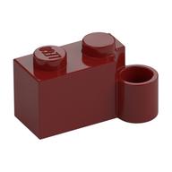 Hinge Brick 1 x 4 [Lower] (Dark Red)