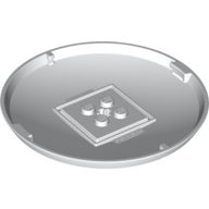 Pod, Bottom Cap 9 x 9 x 1 X-Pod (White)