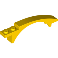 Brick Arch 8 x 1 x 1 2/3 Curved (Yellow)
