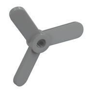 Propeller 3 Blade Small (Light Bluish Gray)