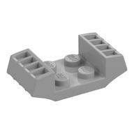 Plate Special 2 x 2 with Grills (Pearl Light Gray)