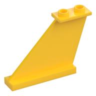 Wing, Tail 4 x 1 x 3 (Yellow)