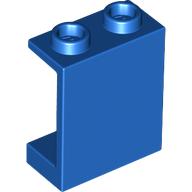 Panel 1 x 2 x 2 [Hollow Studs] (Blue)