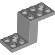 Bracket 5 x 2 x 2 1/3 with Holes, Smooth Bottom (Light Bluish Gray)