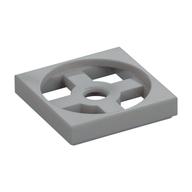 Turntable 2 x 2 Plate, Base (Light Bluish Gray)