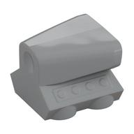 Engine / Air Scoop 2 x 2 (Light Bluish Gray)