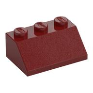 Brick Sloped 45° 2 x 3 (Dark Red)