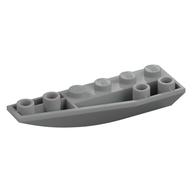 Brick Wedged, Curved Inverted 6 x 2 Left (Light Bluish Gray)