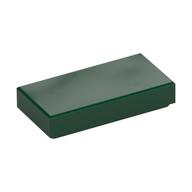 Tile 1 x 2 with Groove (Dark Green)