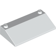 Brick Sloped 33° 3 x 6 (White)