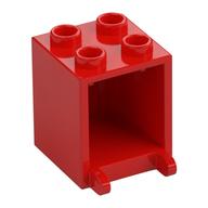 Box 2 x 2 x 2 [Hollow Studs] (Red)