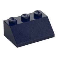 Brick Sloped 45° 2 x 3 (Dark Blue)