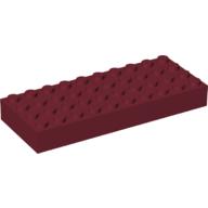 Brick 4 x 10 (Dark Red)