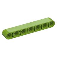 Technic Beam 1 x 7 Thick (Lime)