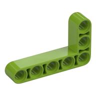 Technic Beam 3 x 5 L-Shape Thick (Lime)
