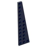Wedge Plate 12 x 3 Right (Dark Blue)