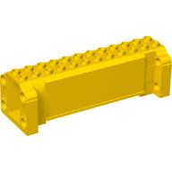 Crane Section 4 x 12 x 3 with 8 Pin Holes (Yellow)