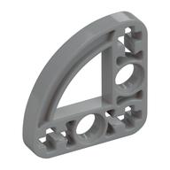 Technic Beam 3 x 3 L-Shape with Quarter Ellipse Thin (Light Bluish Gray)