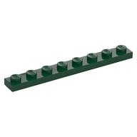 Plate 1 x 8 (Dark Green)