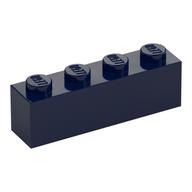 Brick 1 x 4 (Dark Blue)