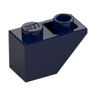 Brick Sloped Inverted 45° 2 x 1 (Dark Blue)