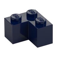 Brick 2 x 2 Corner (Dark Blue)
