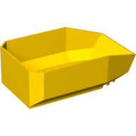 Tipper Bed 12 x 8 x 3 1/3 (Yellow)