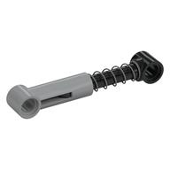Technic Shock Absorber 6.5L with Soft Spring, Standard Coil [Complete Assembly] (Light Bluish Gray)