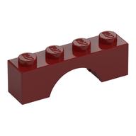 Brick Arch 1 x 4 (Dark Red)