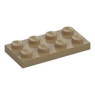 Plate 2 x 4 (Dark Tan)
