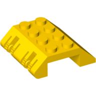 Slope 45° 4 x 4 Double with Locking Hinge (Yellow)