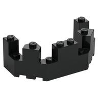 Castle Turret Top 4 x 8 x 2 1/3 (Black)