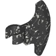 Weapon Axe Head, Clip-on (Viking) [Thin Clip] (Speckle Black-Silver)